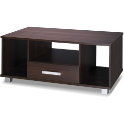 Drewniany Stolik kawowy z szufladami MAXIMUS | BeautySofa24