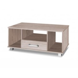 Drewniany Stolik kawowy z szufladami MAXIMUS | BeautySofa24