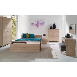 Drewniany Stolik kawowy z szufladami MAXIMUS | BeautySofa24