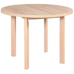 Drewniany stół okrągły POLI | Beautysofa24.pl