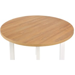 Drewniany stół okrągły POLI | Beautysofa24.pl