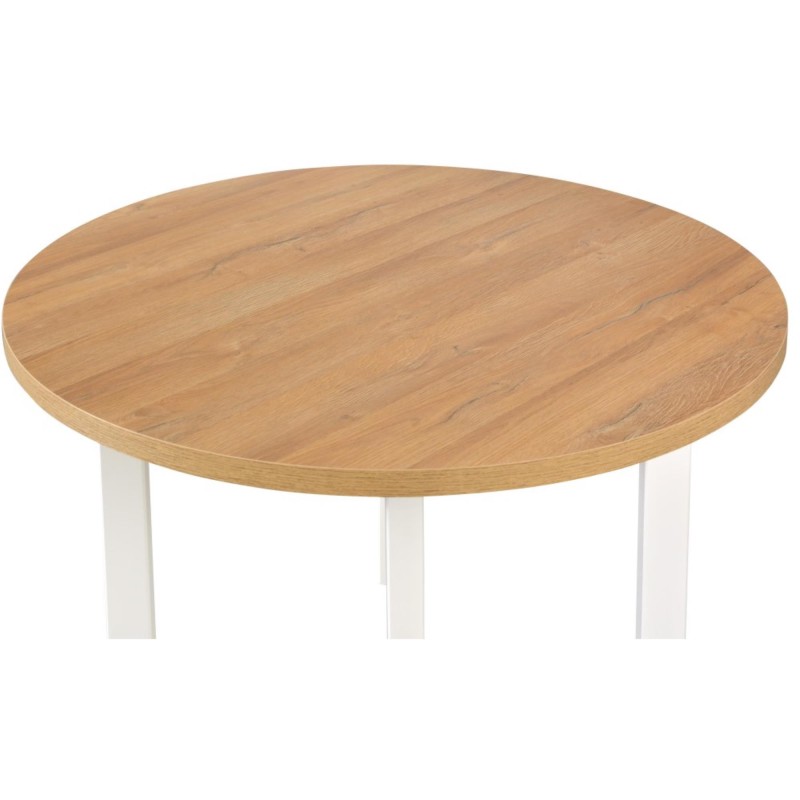 Drewniany stół okrągły POLI | Beautysofa24.pl
