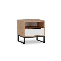 Stolik nocny z szufladą NEBRO | Beautysofa24.pl