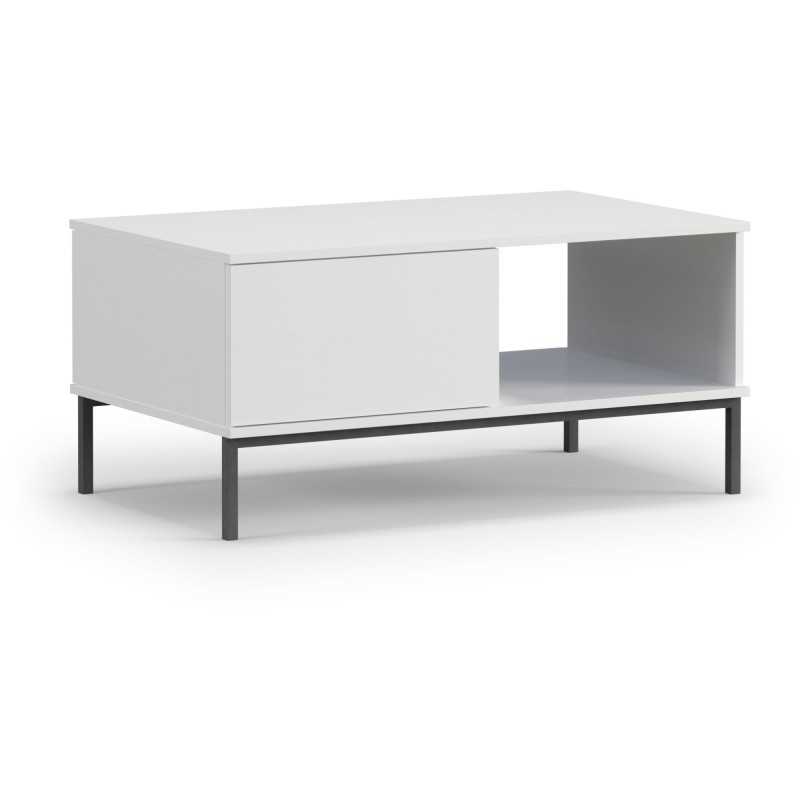 Drewniany Stolik kawowy z szufladą QUERTY | BeautySofa24.pl