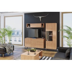 Drewniany Stolik kawowy z szufladą QUERTY | BeautySofa24.pl