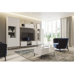 Drewniany Stolik kawowy z szufladą QUERTY | BeautySofa24.pl