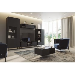 Drewniany Stolik kawowy z szufladą QUERTY | BeautySofa24.pl