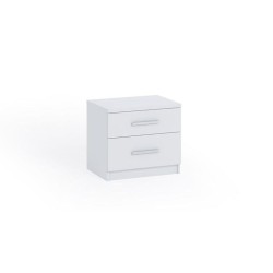 Stolik nocny z dwiema szufladami BONO | Beautysofa24.pl