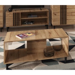 Drewniany Stolik kawowy prostokątny L11 | BeautySofa24.pl