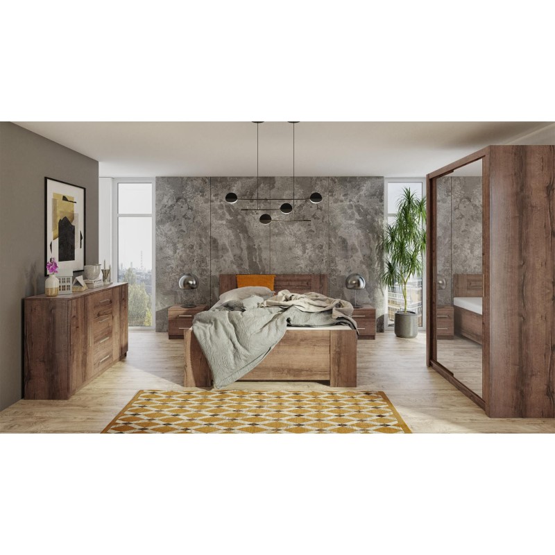 Szafa przesuwna z lustrem BONO | BeautySofa24.pl