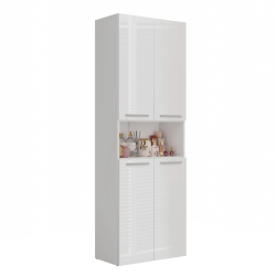 Szafa łazienkowa z koszami NOLAN 2K DK | Beautysofa24.pl