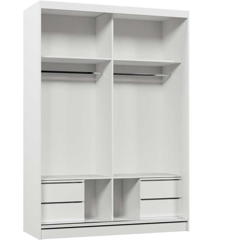 Szafa przesuwna z lamelami NELA | BeautySofa24.pl