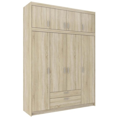 Garderoba ELENA 4D Sonoma nadstawką