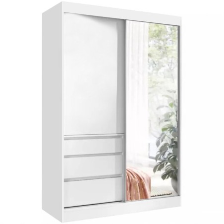 Szafa przesuwna z lustrem HADI | BeautySofa24.pl