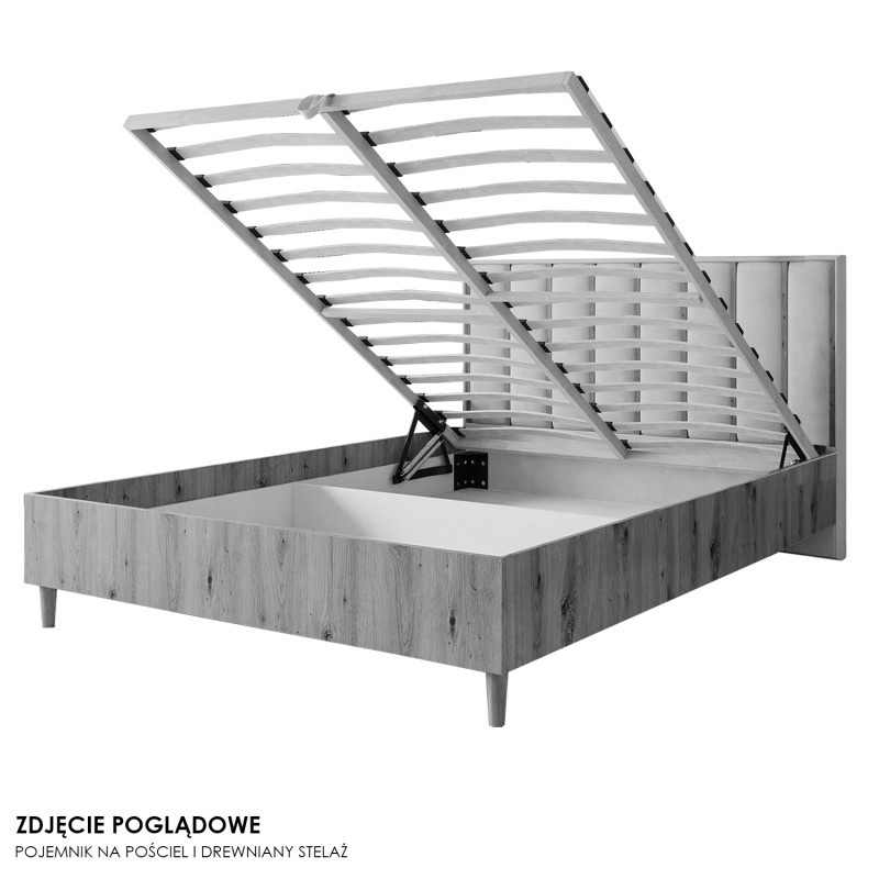 Łóżko sypialniane 160x200 STELLE | BeautySofa24.pl