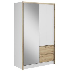 Szafa przesuwna z lustrem SIERA | BeautySofa24.pl