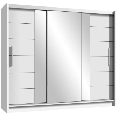 Szafa przesuwna z lustrem LIZBONA II | BeautySofa24.pl
