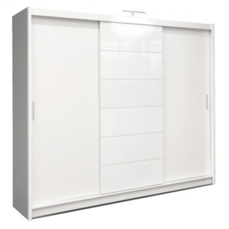 Szafa przesuwna z lustrem MALIBU | BeautySofa24.pl