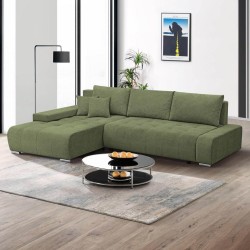 Narożnik z funkcją spania DRACO L  VELO 629  lewy