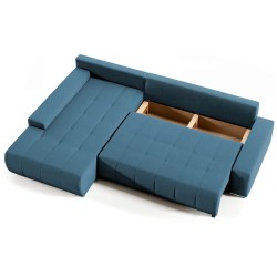 Narożnik z funkcją spania DRACO L  VELO 631  lewy