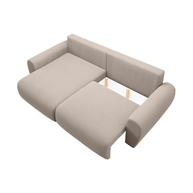 Narożnik z funkcją spania POSS L - Beautysofa24.pl