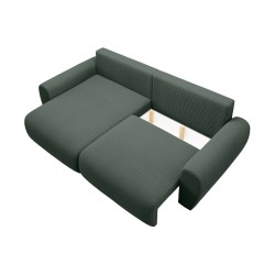 Narożnik z funkcją spania POSS L - Beautysofa24.pl