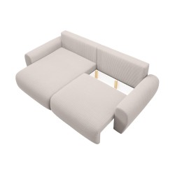 Narożnik z funkcją spania POSS L - Beautysofa24.pl