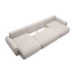 Narożnik z funkcją spania POSS-U - Beautysofa24.pl