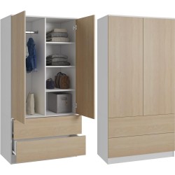 Szafa dwudrzwiowa CLASSIC 90 cm | Beautysofa24.pl