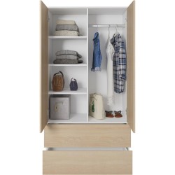 Szafa dwudrzwiowa CLASSIC 90 cm | Beautysofa24.pl