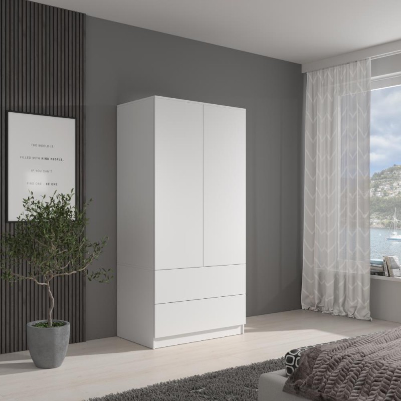 Szafa dwudrzwiowa CLASSIC 90 cm | Beautysofa24.pl