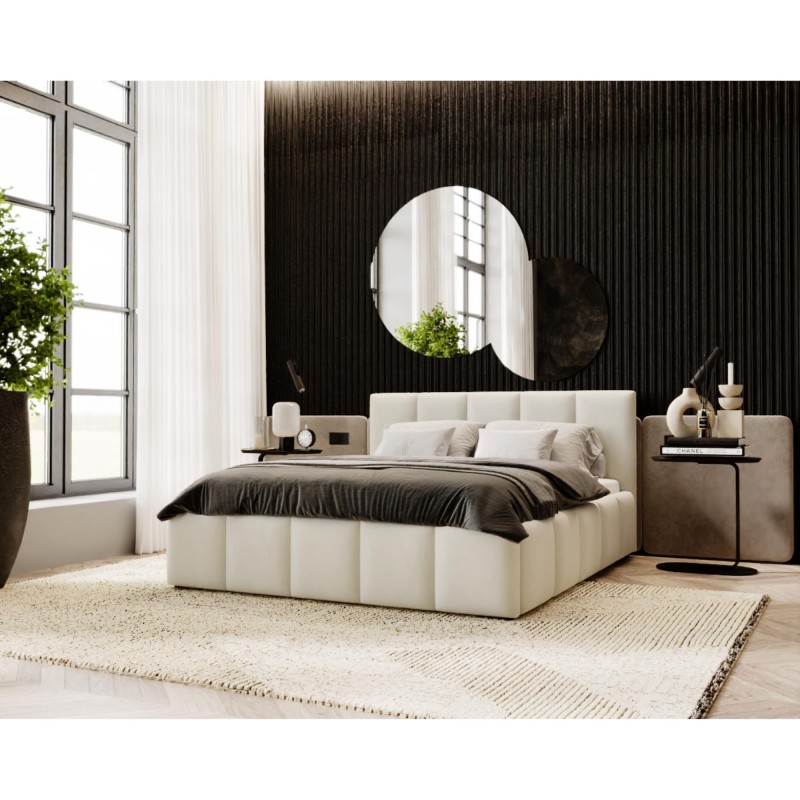 ŁÓŻKO TAPICEROWANE ROSADO