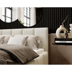 ŁÓŻKO TAPICEROWANE ROSADO