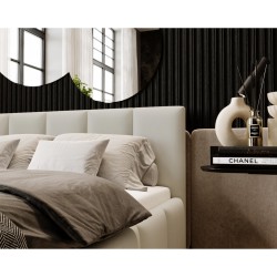 ŁÓŻKO TAPICEROWANE ROSADO