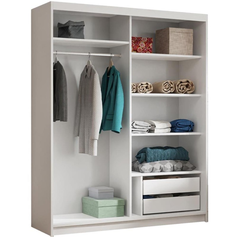 Szafa z drzwiami przesuwnymi HELA | Beautysofa24.pl