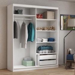 Szafa z drzwiami przesuwnymi HELA | Beautysofa24.pl