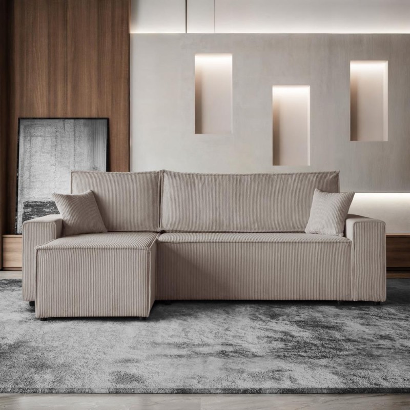 Narożnik z funkcją spania HEKTOR | Beautysofa24.pl