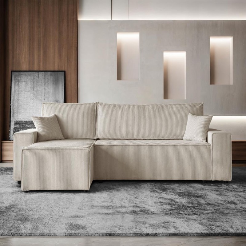 Narożnik z funkcją spania HEKTOR | Beautysofa24.pl