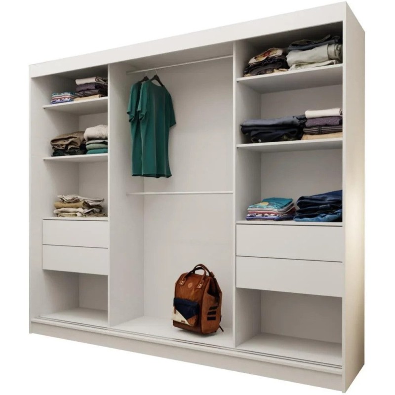 Szafa z szufladami bez lustra MARIO II | BeautySofa24.pl