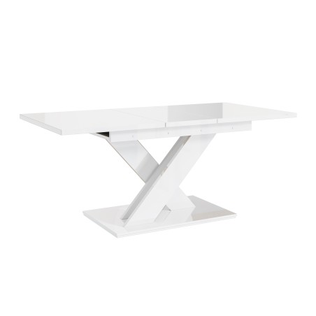 Stół do jadalni, biały połysk