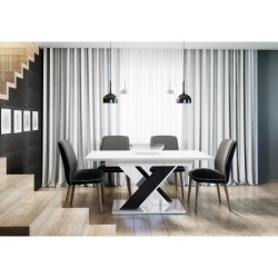 Stół do salonu z krzesłami