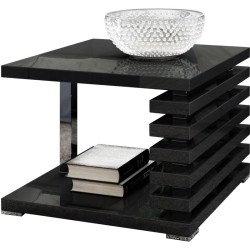 Stolik kawowy Kyoto +2 Black na bialym tle