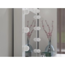 Toaletka biała Marina I z lustrem