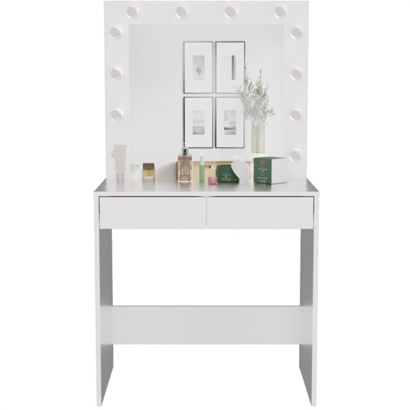 Toaletka z lustrem Marina biała