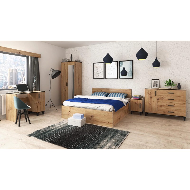 Komoda z szufladami P2 dąb artisan | BeautySofa24.pl