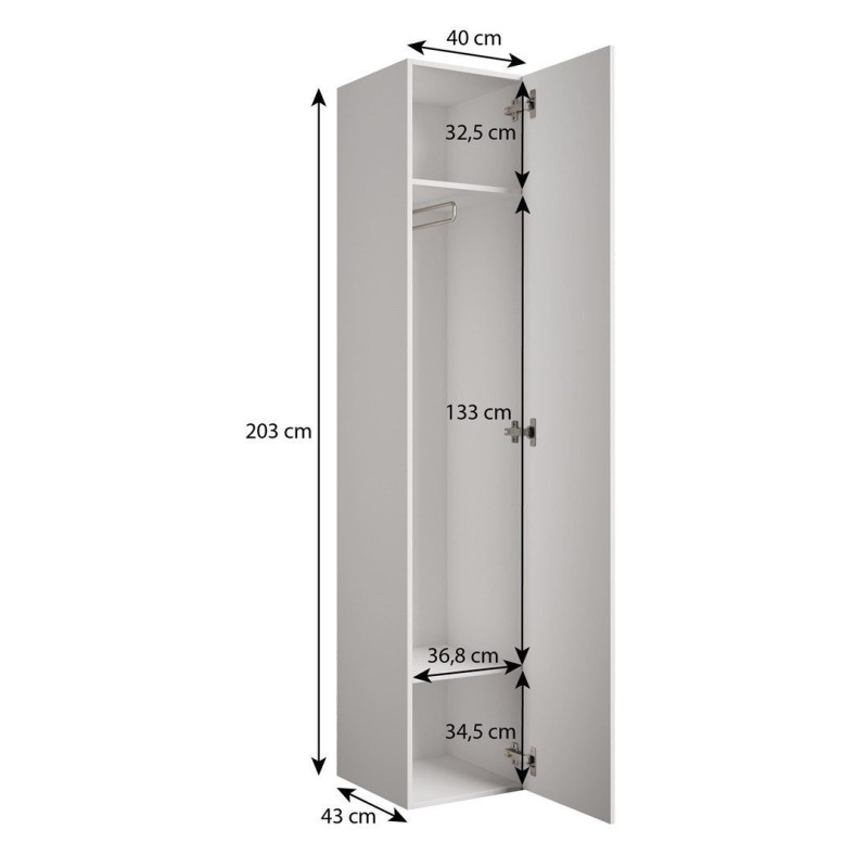 Garderoba do przepokoju MARGARET IV | BeautySofa24.pl