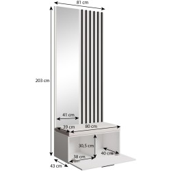 Garderoba do przedpokoju II + IV Margaret  | BeautySofa24.pl