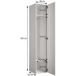 Garderoba do przedpokoju II + IV Margaret  | BeautySofa24.pl