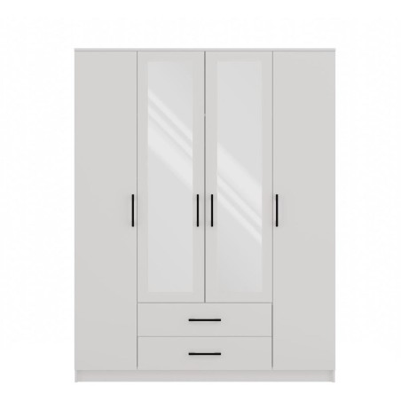 Szafa z lustrem i szufladami NOAH | BeautySofa24.pl