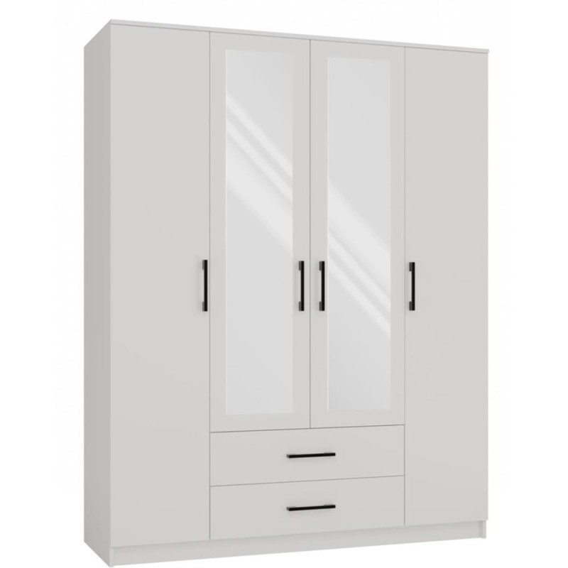 Szafa z lustrem i szufladami NOAH | BeautySofa24.pl